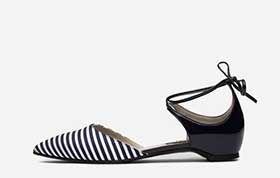 Nemanti ethical stripey sandals