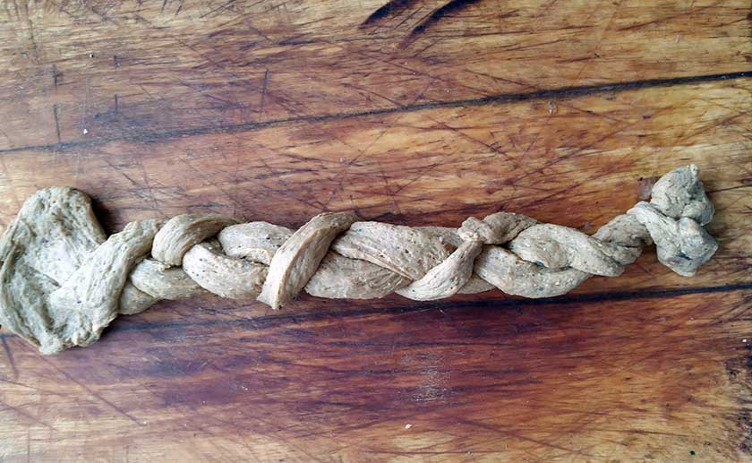 Braided chickwheat